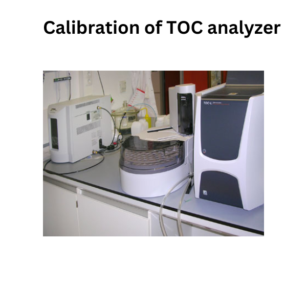 Calibration of TOC analyzer